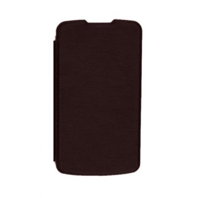 Flip Cover For Gionee Ctrl V1 Coffee By - Maxbhi.com