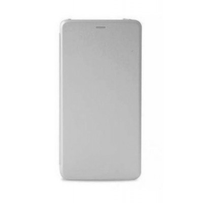 Flip Cover For Intex Aqua Genx Silver By - Maxbhi.com
