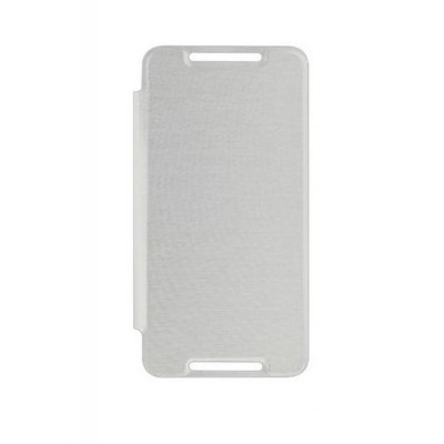 Flip Cover For Micromax Canvas Fire 4 Silver By - Maxbhi.com