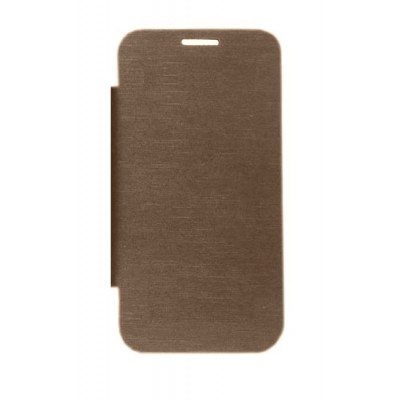 Flip Cover For Micromax X335 Brown By - Maxbhi.com