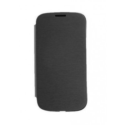 Flip Cover For Samsung Galaxy S4 Mini Duos Grey By - Maxbhi Com