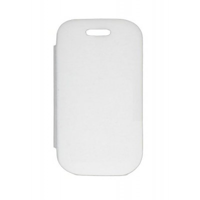 Flip Cover For Spice M5600 Flo Tv White By - Maxbhi.com