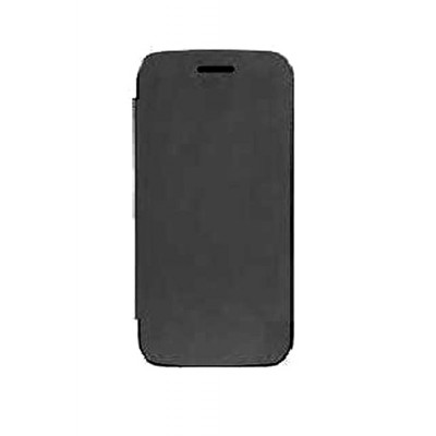 Flip Cover For Micromax X445 Black By - Maxbhi.com