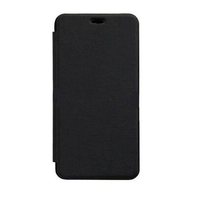 Flip Cover For Micromax Canvas Juice 2 Aq5001 Black By - Maxbhi.com