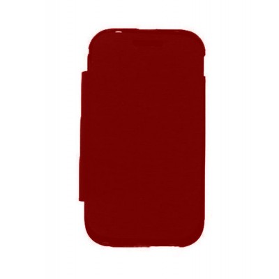 Flip Cover For Alcatel Ot990 Red By - Maxbhi.com
