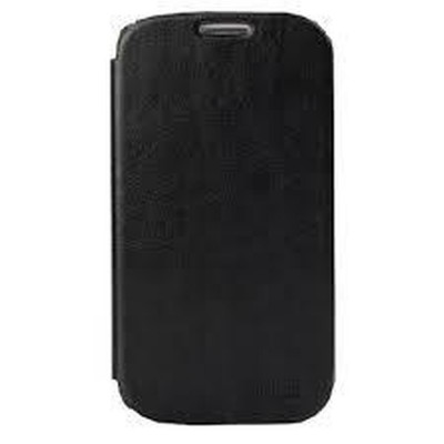Flip Cover for Celkon C77 - Grey