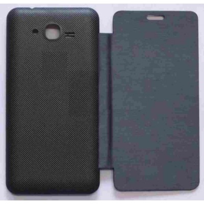 Flip Cover for Micromax A70 - Brown
