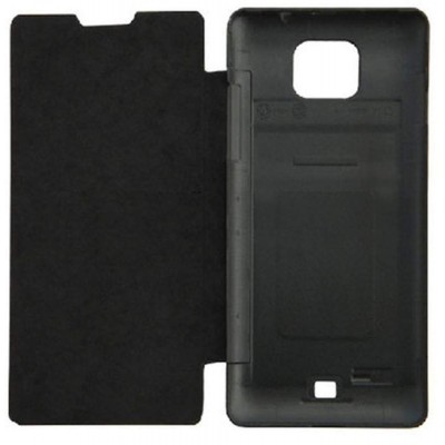 Flip Cover for Micromax Q66 - White