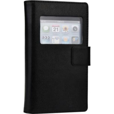 Flip Cover for Motorola CHARM - Black