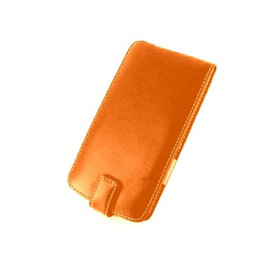 Flip Cover For Micromax X510 Pike Orange By - Maxbhi Com
