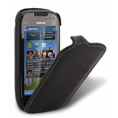 Flip Cover for Nokia E7 - Orange
