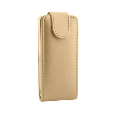 Flip Cover For Nokia E52 Gold By - Maxbhi Com