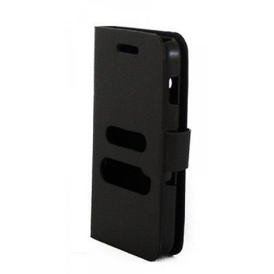 Flip Cover for Intex Platinum A9 - Silver