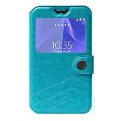 Flip Cover for Karbonn K406 Plus - Black