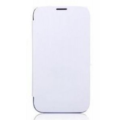 Flip Cover for Lava Discover 132 - White