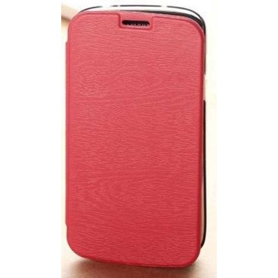 Flip Cover for Lava Iris 355 - Grey