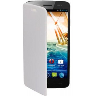 Flip Cover for Micromax X342 - Black