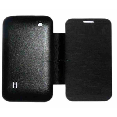 Flip Cover for Micromax X44 - Black