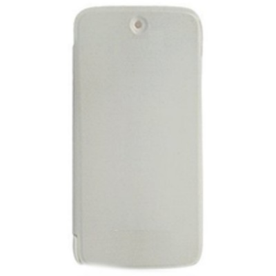 Flip Cover for Onida G9 - White