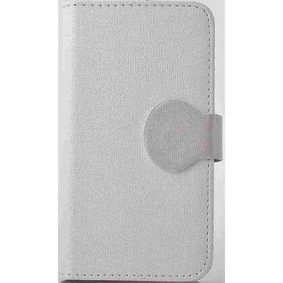 Flip Cover for Reliance Micromax Q36 - White