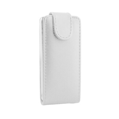Flip Cover For Reliance Samsung Primo Duos W279 White By - Maxbhi Com
