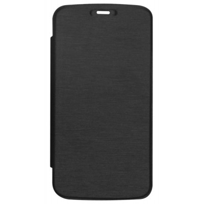 Flip Cover for Spice Coolpad 2 Mi-496 - Black