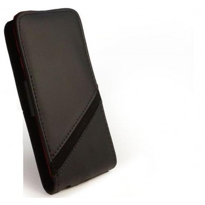Flip Cover for Videocon V1665 - Black