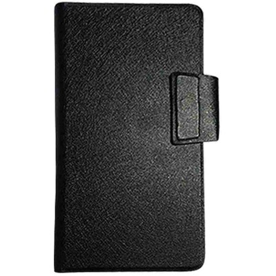 Flip Cover for Videocon Zeus V7500 - Black