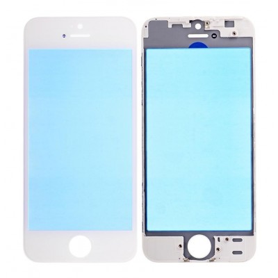 Replacement Front Glass For Apple Iphone 5s White By - Maxbhi Com