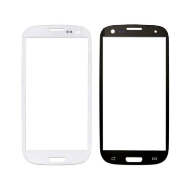 Replacement Front Glass For Samsung I9300 Galaxy S Iii White By - Maxbhi Com