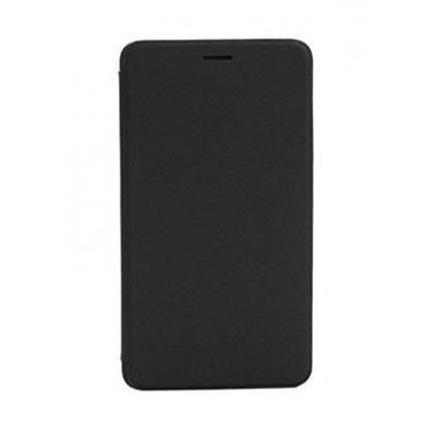 Flip Cover for Intex Aqua Glam - White