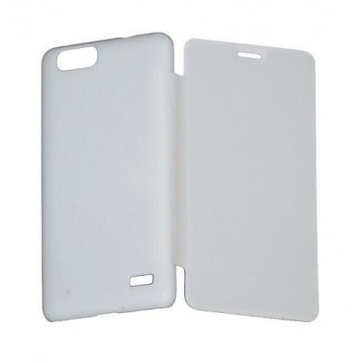 Flip Cover for Intex Aqua Life V - Grey