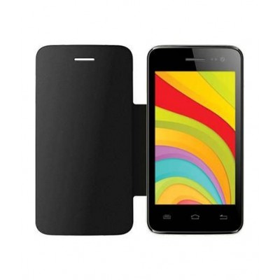 Flip Cover for Videocon Infinium Z51Q Star - White