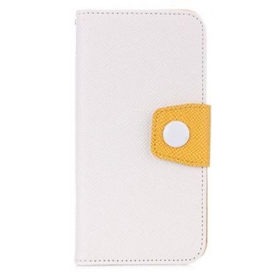 Flip Cover for Intex Aqua Power II - Champagne