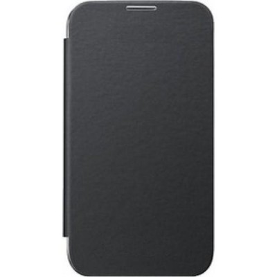 Flip Cover for Spice Smart Flo Ivory Mi-450 - Black