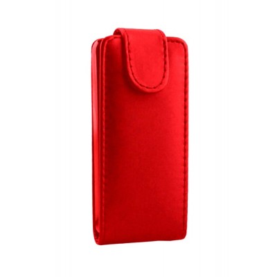 Flip Cover For Samsung C3053 Red By - Maxbhi Com