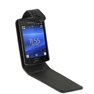 Flip Cover for Sony Ericsson Bijou - White