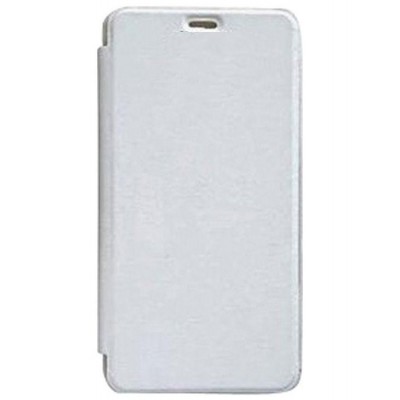 Flip Cover for Micromax Canvas Play 4G - White