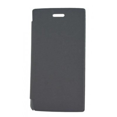 Flip Cover for Zen Admire Fab Q - Black