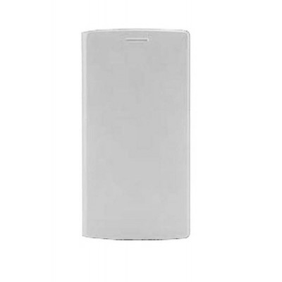 Flip Cover For Alcatel One Touch Flash 2 White By - Maxbhi.com