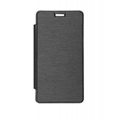 Flip Cover For Intex Aqua 4.5e Black By - Maxbhi.com