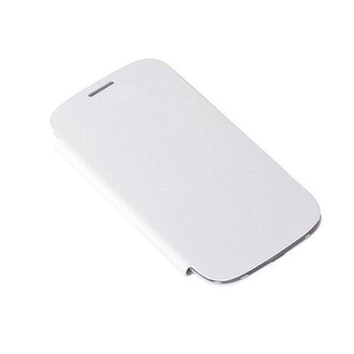 Flip Cover For Intex Aqua I6 White By - Maxbhi.com