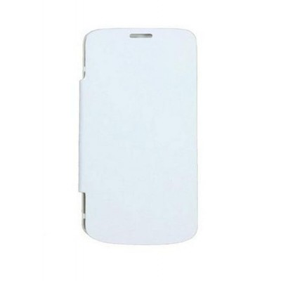 Flip Cover For Gamma Iris X5 White By - Maxbhi.com