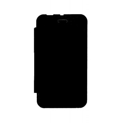 Flip Cover For Lava Iris 408e Black By - Maxbhi.com