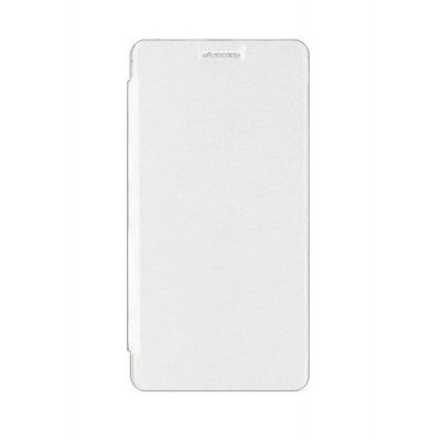 Flip Cover For Micromax Canvas Play 4g Q469 White By - Maxbhi.com