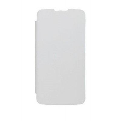 Flip Cover For Karbonn Alfa A90 White By - Maxbhi.com