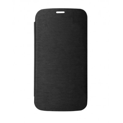 Flip Cover For Micromax Canvas Play Q355 Black By - Maxbhi.com