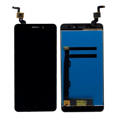 Lcd With Touch Screen For Lenovo K6 Power Grey By - Maxbhi Com