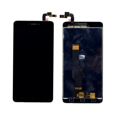 Lcd With Touch Screen For Xiaomi Redmi Note 4 64gb Black By - Maxbhi Com