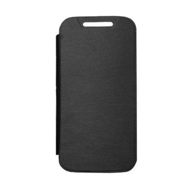 Flip Cover For Moto G4 Plus 32gb Black By - Maxbhi.com